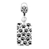 Portanombre de insignia minimalista con cordón retráctil, Portapase de identificación, Regalo elegante, Portatarjeta de identificación de empleado, Aleación de zinc