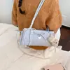 Bolsa de Braço Floral Doce Feminina 2026 Nova Tendência Moda Primavera Bolsa de Mão de Renda Bolsa Baguete Bolsa de Ombro Único para o Dia a Dia