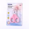 Cortauñas para Bebé Recién Nacido, Tijeras para Uñas de Acero Inoxidable, Tijeras para Uñas Anti-pellizcos para Bebé, Suministros Maternos e Infantiles