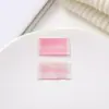 Etiqueta de Tela con Letras Negras Accesorios para el Cabello Marcas de Tejido diy Cuerda para el Cabello Pasador Etiqueta Trasera hecho a mano Marca Registrada Inglesa Calcomanías de Tela Bordadas
