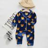 Conjunto de Dos Piezas de Pijama de Primavera y Otoño, Mufu Rui Una Pieza Dropshipping Estilo Coreano de Botones Solos Ropa de Casa Conjunto de Dibujos Animados con Dibujos Animados
