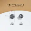 Acessórios de prata antigos, suportes para contas, suportes para flores, tampas para contas, espaçadores de contas, almofadas, acessórios para pulseira de cristal para miçangas DIY, 99,9% prata