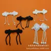 Hebilla de Perla y Cristal para Cheongsam Hebilla China Retro Hecha a Mano con Cuentas Hebilla Decorativa para Traje Tang Hanfu Accesorios para Ropa