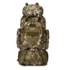 Mochila de Montañismo Impermeable Camuflaje de Gran Capacidad 100L Mochila Táctica Casual Mochila para Deportes al Aire Libre Mochila de Viaje