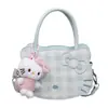 Nuevo Bolso de Mano Kt Cat para Salir, Lindo Bolso de Hombro de Dibujos Animados para Niñas, Bolso Cruzado Casual Moderno y Versátil para el Trabajo
