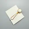 Presilha de Pato Cor Mocha Outono e Inverno Presilha Preta para Cabelo Ins Retro Temperamento Presilha para Franja Presilha de Cabelo Acessórios de Cabelo de Celebridade da Internet Acessório de Cabeça