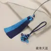 Nudo Chino Borlas de Doble Color, Borlas Bicolor para Colgar en el Coche, Accesorios de Ropa, Amuletos de Cuero, Gran Cantidad, Excelente Precio, Borlas