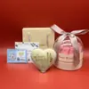 Insignia Corporativa Personalizada Logo Oro Puro 999 Pastel de Corazón Dulce Regalo de Confesión para Novia Lote de Oro Shuibe