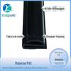 Tira de tubo de plástico PVC de três camadas para sacos e sacolas com folha de plástico resistente ao desgaste saco de plástico tira de tubo de bolsa