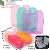Espejo de Maquillaje Plegable Portátil, Espejo de Retoque de Doble Cara con Caja de Almacenamiento, Espejo Mini con Logo Personalizable