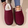 Venta al por mayor desde la fábrica de origen: Zapatos de Algodón Cerrados con Forro de Lana Polar para Otoño e Invierno, Cálidos, Antideslizantes, de Suela Suave, Adecuados para Uso en Casa y al Aire Libre, Disponibles en Múltiples Colores