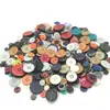 Cores especiais botões mistos jardim de infância botões artesanais diy criativo colar botões de pintura botões de Natal