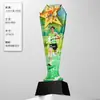 Trofeo de Cristal Personalizado y Medalla para Carrera de Relevos, Juegos Deportivos, Maratón y Campeonato de Carrera de Larga Distancia