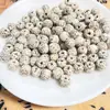 Contas Soltas de Bodhi Estrela Lua Naturais, Sementes Originais, Contas de Oração Budistas, Contas Lisas, Acessórios para Pulseira, Material de Hainan, Atacado Ecológico Original
