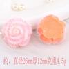 Nuevo mareado largo flocado redondo rosa diy funda para teléfono móvil gel crema pinza para el cabello cuerda para el cabello bolsa de material de decoración