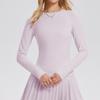 Roupa de Yoga Outono e Inverno Manga Longa Feminina T-shirt Fitness com Sensação de Pele Segunda Pele Treinamento Pilates Emagrecimento Corrida Top Esportivo
