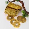 Venta al por mayor del fabricante monedas de cobre monedas de los cinco emperadores 4 cm 6 cm monedas de cobre grandes monedas antiguas monedas de latón de los cinco emperadores