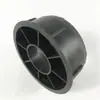 Tampão extra-alto de 3 polegadas para tubo de papel de tecido não tecido, grampo de plástico para tubo de papel de 7,6 cm, tampa de tubo de papel de tecido fundido