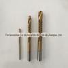 Broca pagoda broca serrilhada conjunto de 6 peças broca pagoda revestida de titânio reamer de furo para marcenaria sulco caixa de plástico conjunto de broca pagoda