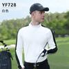 Ropa de Golf PGM Camiseta de Manga Larga para Hombre Otoño e Invierno Camiseta Base Deportiva Elástica Absorbente de Humedad Secado Rápido Camiseta Base