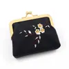 Chegada Nova (Em Estoque) Bolsinha Bordada Estilo Chinês Tradicional: Porta-Moedas, Porta-Batom, Porta-Chaves, Organizador e Porta-Fones de Ouvido para Mulheres