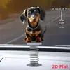 Nuevo Encantador Colgador de Acrílico Plano de Animales Lindos con Resorte para Espejo Retrovisor de Coche, Mochila o Llavero de Amazon