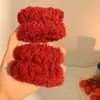 Tiara fofa de pelúcia com orelhas de urso e laço para mulheres, novo estilo 2026, projetada especificamente para lavar o rosto e aplicar máscaras faciais