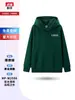 Moletom com Capuz Logo Personalizado Bordado Cardigan Zíper Algodão Puro Roupas de Trabalho Roupas para Trabalho em Grupo Roupa de Reunião Esportiva Roupa de Turma
