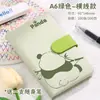 Caderno com Fivela de Panda Bolso Portátil Caderno em Branco para Estudante Atacado Planejador Personalizado Diário