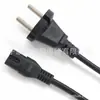 Cable de alimentación con enchufe de 0,75 metros cuadrados Vde Norma Europea, Cable de alimentación de dos polos conector figura de ocho Norma Europea, Cable de CA de dos pines estilo europeo
