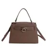 Bolso Kelly Moderno y de Moda, Diseño de Nicho Retro, Bolso de Hombro con Hebilla de Candado Personalizada, Bolso de Mano para el Viaje Diario, Bolso Cruzado
