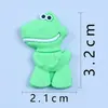 Nuevo Pegatina de Goma Suave de PVC de Dibujos Animados Dinosaurio Imán para Refrigerador de Coche Agujero Hebilla de Zapato Funda de Teléfono Adorno DIY Accesorios