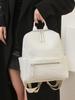 Mochila de Moda para Mujer de Comercio Exterior Transfronterizo 2025 Nueva Mochila de Viaje de Gran Capacidad para Desplazamientos Versátil