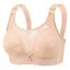Nuevo Talla Grande Sin Aros Hermoso Top Tubo Espalda Agujero Copa Cómodo Transpirable Sexy Encaje Ajuste Lateral Sujetador