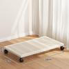 Estante para Flores de Pie para Sala de Estar Estante de Almacenamiento Móvil Bandeja Estante para Flores Subestructura Soporte de Rueda Universal Estante de Almacenamiento para Balcón