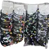 Elásticos de Cabelo com Bola de Strass Série Chá com Leite Estilo Coreano, Presilhas de Cabelo de Contas Douradas com Desenhos, Cordas de Cabelo, Acessórios de Cabelo de Loja de Dólar, Adornos de Cabeça, Suprimentos para Vendedores Ambulantes