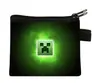 Monedero de Minecraft de Venta Caliente Transfronterizo, Mini Cartera Corta para Niños, Portallaves Portátil para Tarjeta de Acceso, Venta al por Mayor
