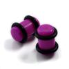 Expansor de Oreja de Anillo de Cuero Acrílico Cilíndrico Transfronterizo Europeo y Americano Joyería para Piercing Corporal Cartílago Auricular 1.6Mm-10Mm en Stock