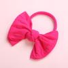 Europeu e Americano Hot Bow Baby Hair Band Baby Super Soft Nylon Traceless Headwear Girls' Photo Headband