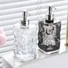 Loción de Hotel Embotellada Champú de Lujo Ligero Gel de Ducha Desinfectante de Manos Dispensador de Jabón de Presión para Encimera de Baño del Hogar