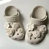 Novos Sapatos de Caverna Acessórios de Fivela de Sapato Mesmo Estilo do Shopping Buquê Fofo Decoração do Cabedal Flor de Sapato Destacável de Alto Padrão
