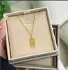 Novo Modelo Loja de Ouro Réplica Sand Gold Barra de Ouro Pequena Trazedora de Fortuna Colar Acessórios de Joias Transmissão ao Vivo E-commerce Fabricante Atacado