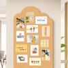 Pegatinas de pared de fieltro con diseño de nubes para dormitorio, sala de estar, fondo decorativo sencillo, tablero de mensajes, decoración de pared sin perforaciones