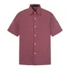 Camisas Xadrez Color Block de Manga Curta Estilo Retrô Americano para Homens e Mulheres, Nova Moda de Verão Marca Camisas Casuais Versáteis de Corte Solto para Casais
