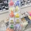 Nuevo Pinza para Cabello de Cola de Caballo Alta Dulce para Niñas, Tamaño Pequeño, Pinza de Tiburón Moderna y Sencilla, Accesorio para el Cabello de Yiwu