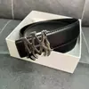 Cinto de Fivela Lisa de Nova Moda com 3,8 de Largura, Cinto de Negócios Moderno e Versátil, Cinto para Jeans, Disponível para Dropshipping