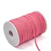 Cor 3-6mm cinto de cavalo bolsa de vestuário elástico de alta elasticidade punho elástico de borracha cinto de corrida de cavalo cinto plano