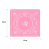 26 * 29 cm tapete de silicona con báscula para amasar horneado DIY cocina pasta tapete de tabla de cortar de silicona utensilios para hornear
