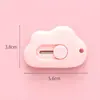 Mini Estilete Pequeno Design Fofo e Simples, Portátil para Abrir Pacotes, Papelaria Feminina, Estilete para Cortar Papel