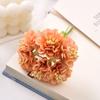 Ramo de flores artificiales de estilo coreano, corona decorativa hecha a mano, decoración para la cabeza, flor de borla de ropa china con alambre, flor falsa